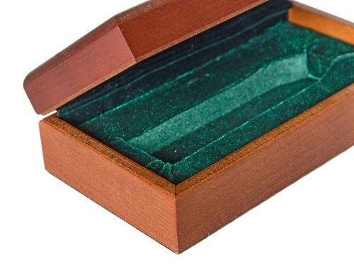 Точилка «Эффе» (черная, металл) в подарочной коробке