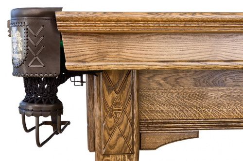 Бильярдный стол для снукера "Седой Граф" (10 футов, дуб, сланец 38мм)